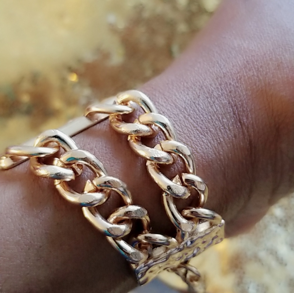 Rose gold chain Bracelet